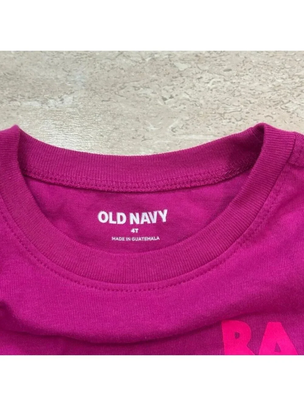 Old Navy “Rad Like Dad” Shirt 4T